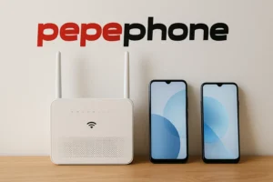 Fibra y dos moviles de Pepephone