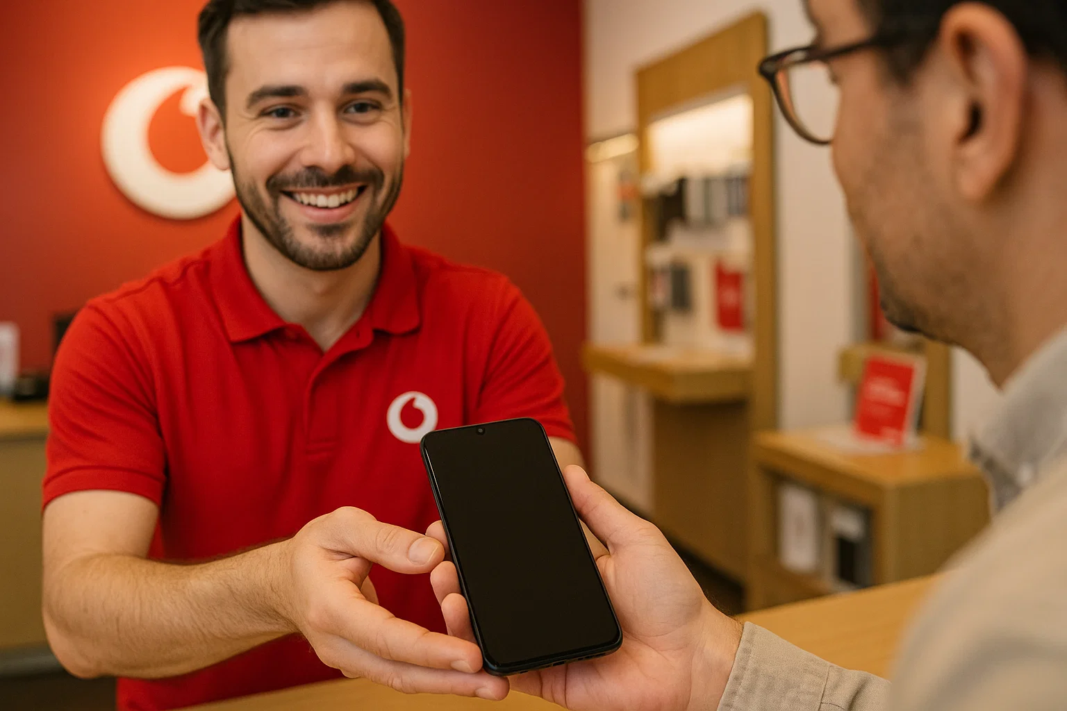 Vodafone regala moviles por permanencia