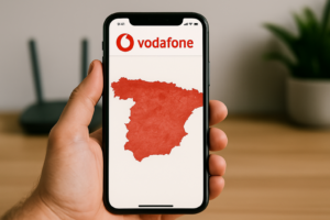 Mapa de cobertura de Vodafone