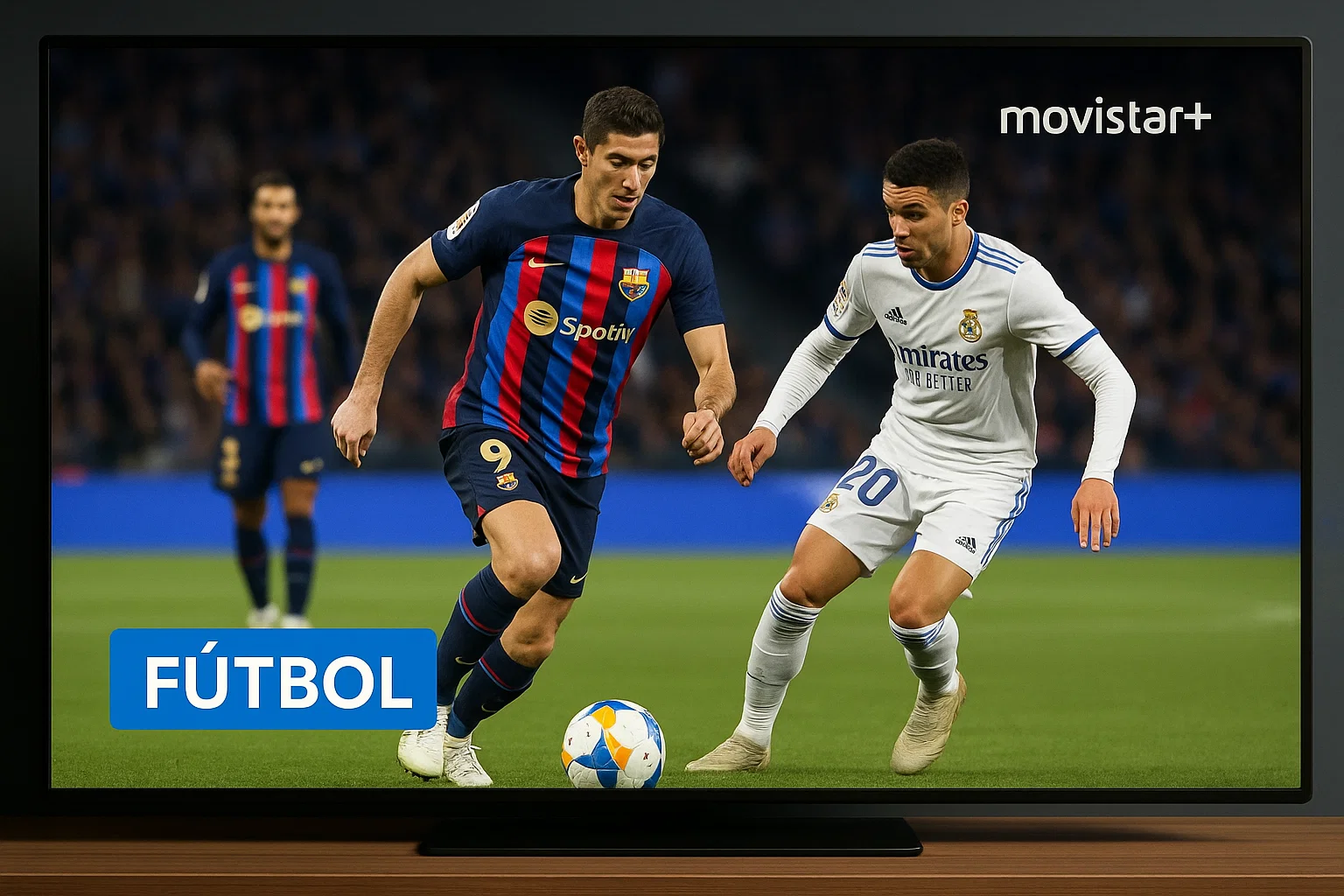 Televisor con Movistar Fútbol representa tarifas ofertas y precios