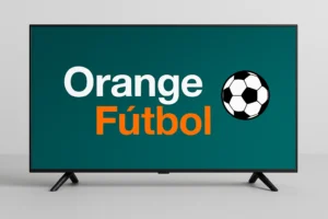 Televisor con Orange Fútbol