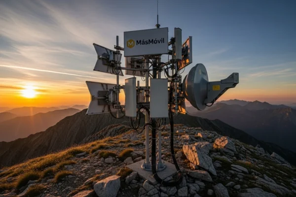 Cobertura MásMóvil móvil y fibra: todo lo que necesitas saber Antena de cobertura MásMóvil