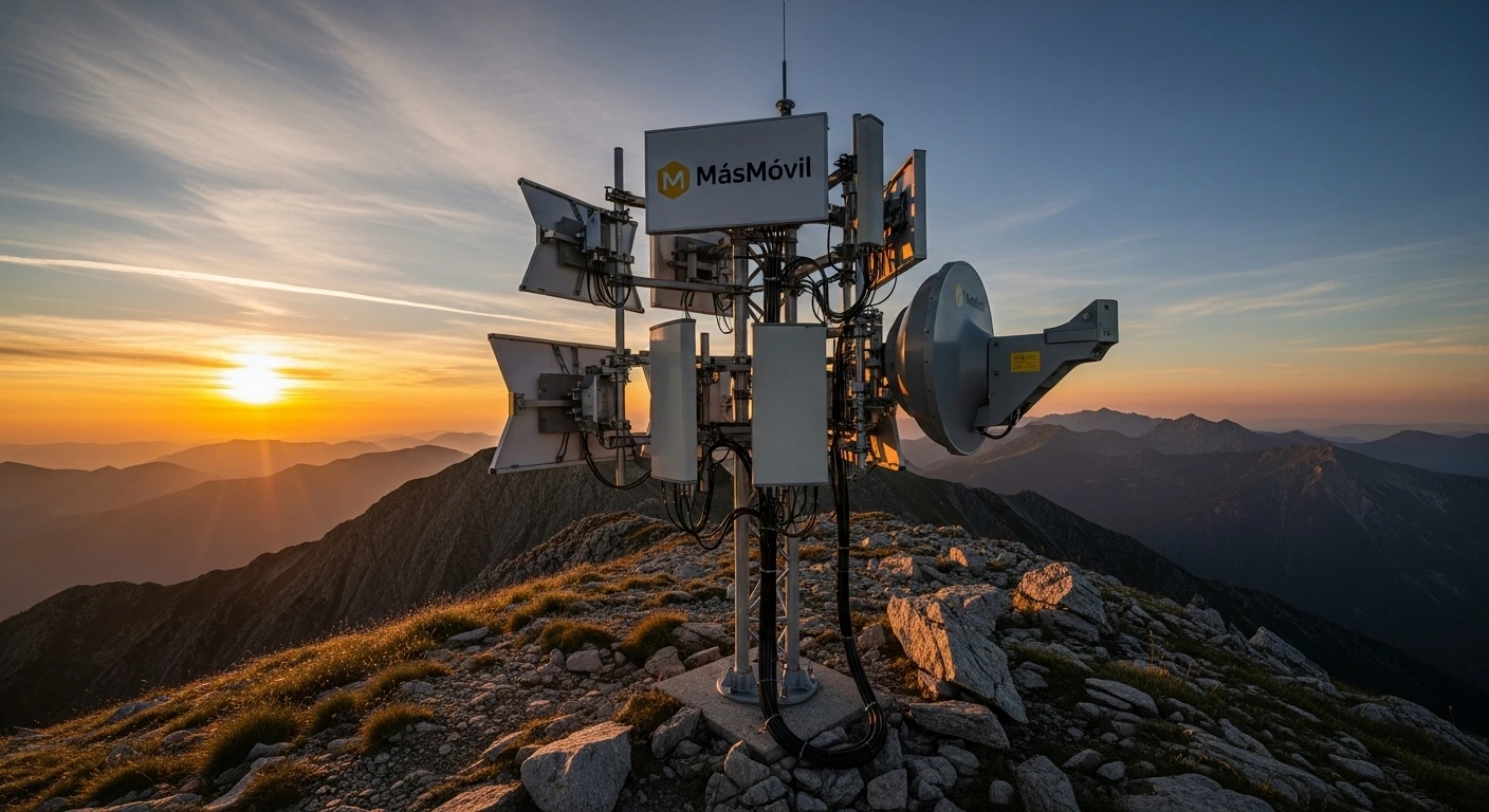 Antena de cobertura MásMóvil