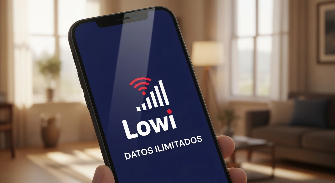 Móvil de Lowi con datos ilimitados
