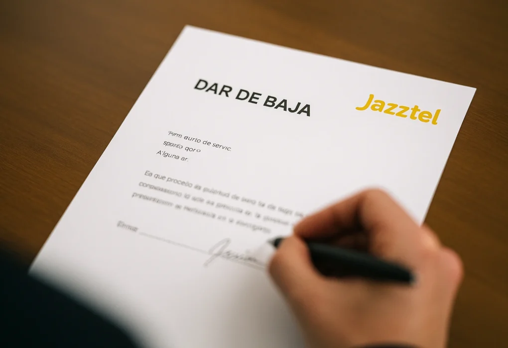 Guía completa para dar de baja Jazztel: trámites, penalizaciones y consejos Persona da de baja Jazztel