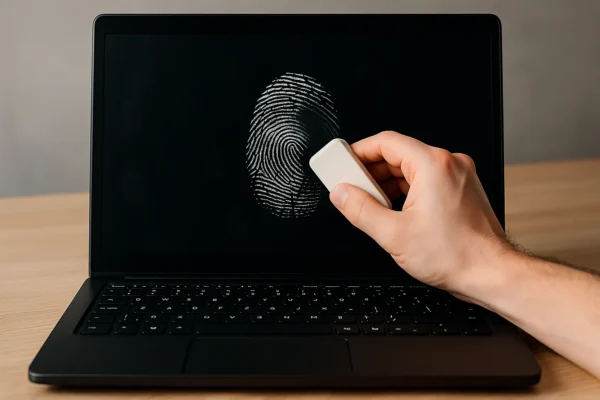 Borrado de huella digital