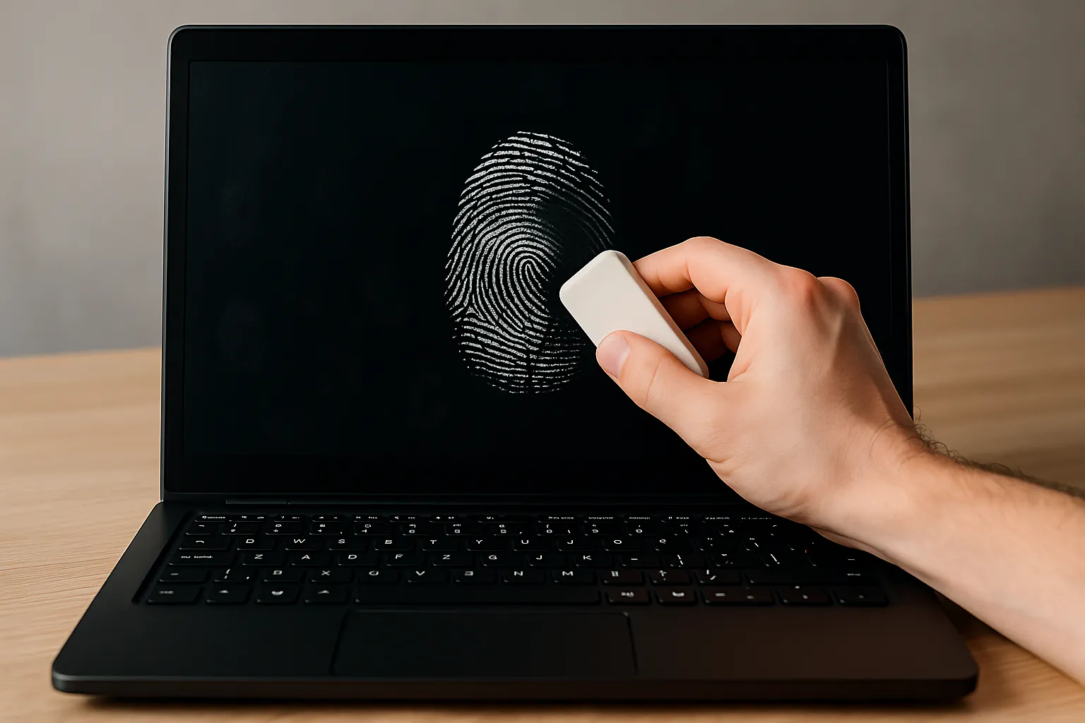 Borrado de huella digital